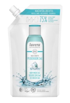 Lavera Douche de soin Basis Sensitiv 2in1 Recharge Btl 500ml