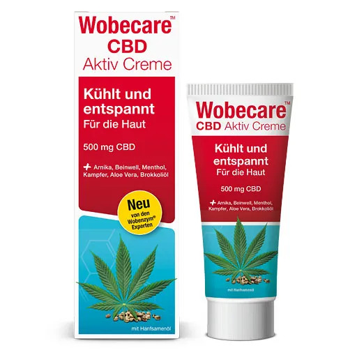 Wobecare CBD Crème Active 100ml