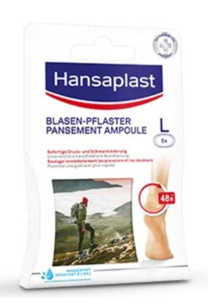 Hansaplast Pansement Ampoule Talon 5 pièces
