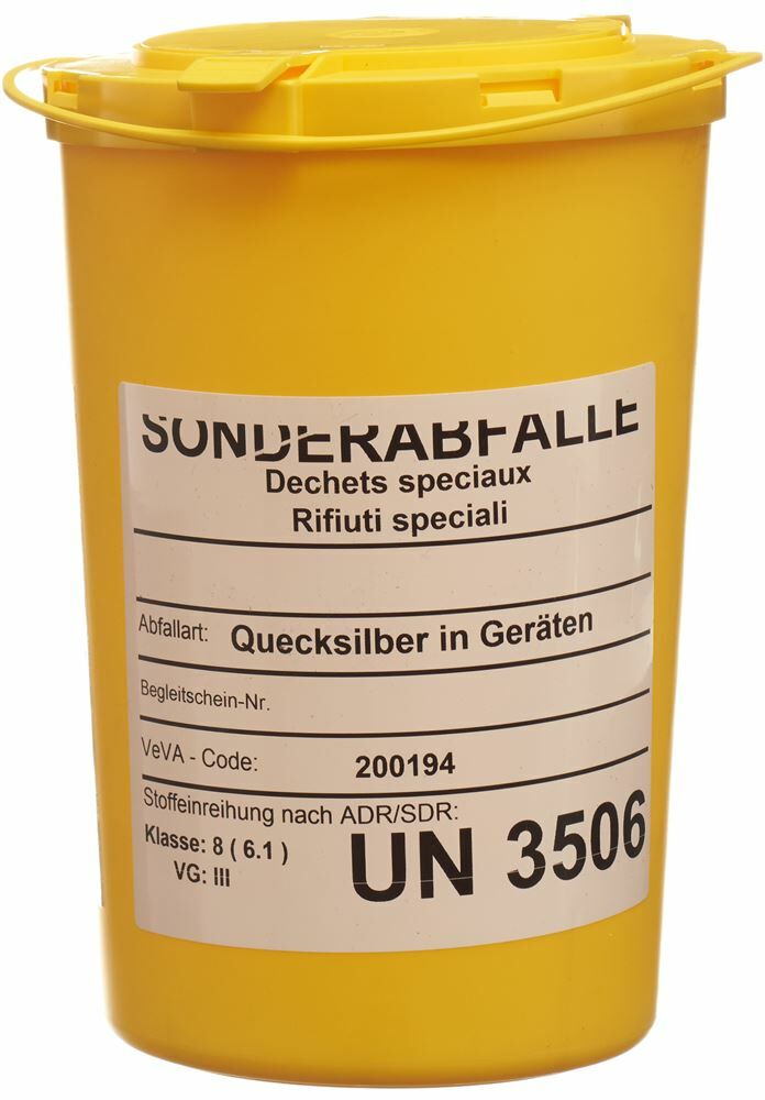 E SAFE Boîte d'élimination 2.0 l Déchets cliniques