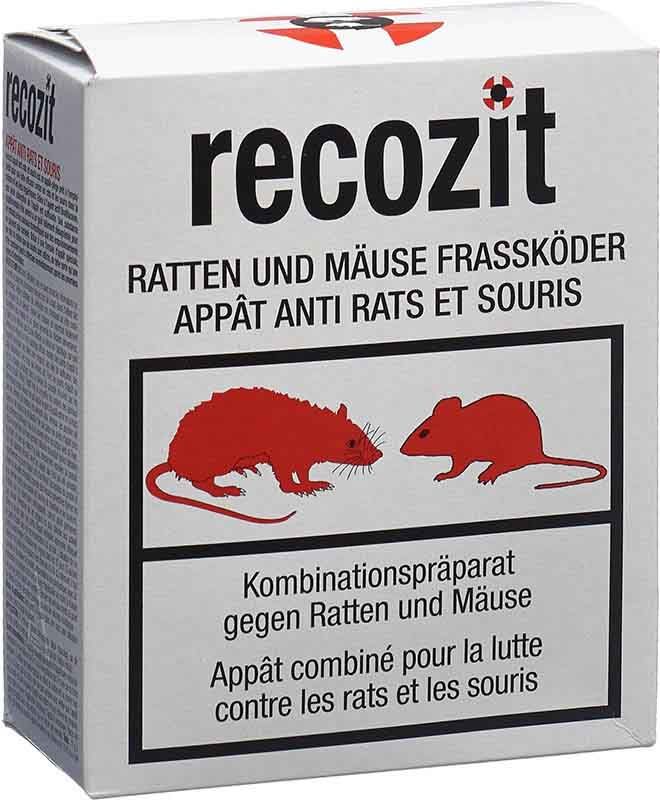 Recozit rats et souris 10 x 15g Recozit rats et souris 10 x 15g