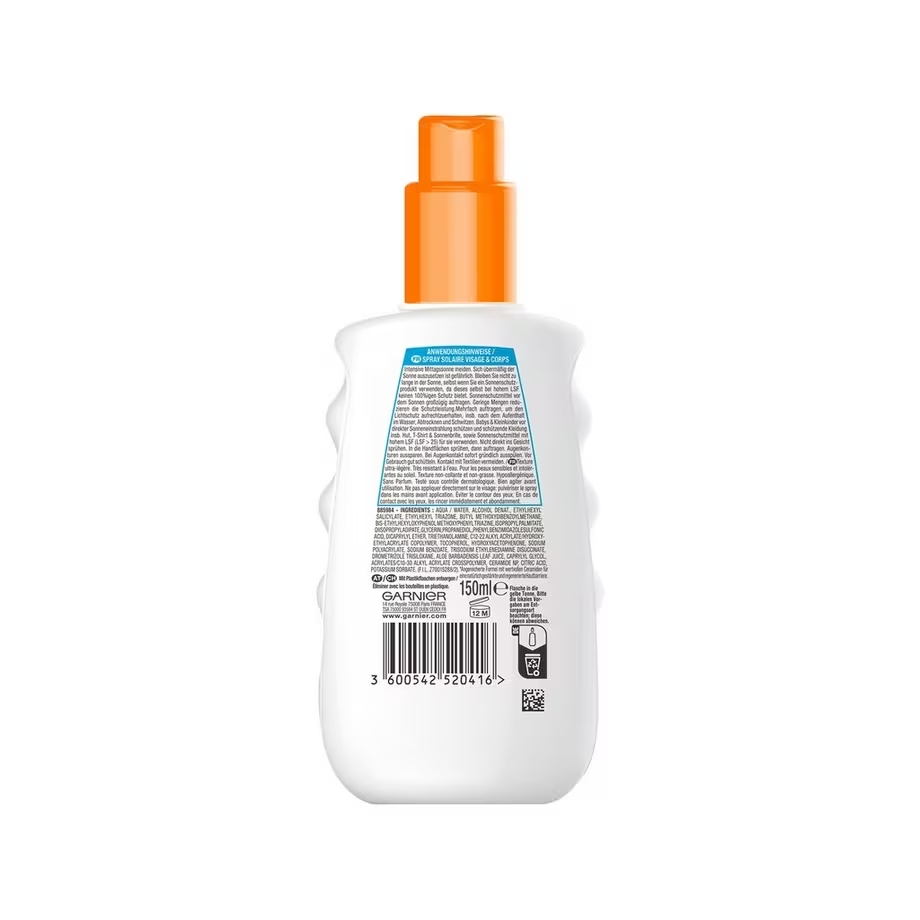 Ambre Solaire SPR IP50+ Sensitive expert+ Spray solaire SPF 50+ 150 ml