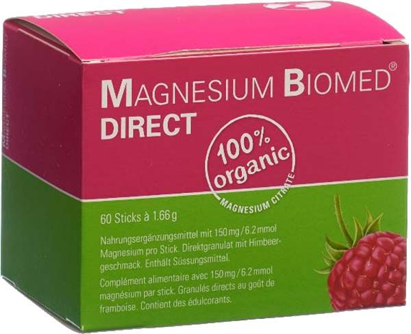 MAGNESIUM BioMed direct stick 60 pièces MAGNESIUM BioMed direct stick 60 pièces