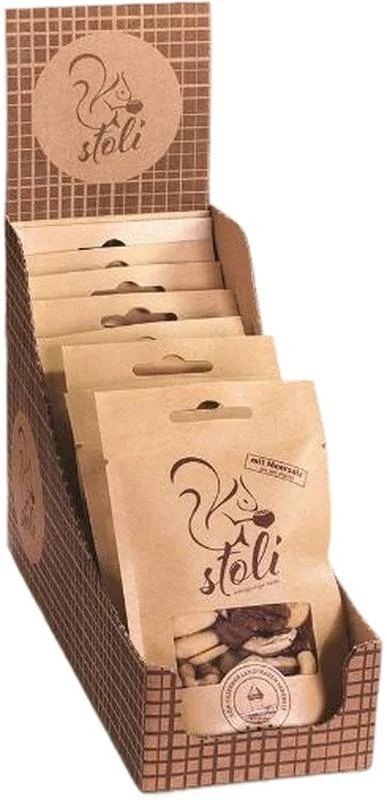 STOLI Mélange de noix deluxe avec sel de mer 10 Btl 30g