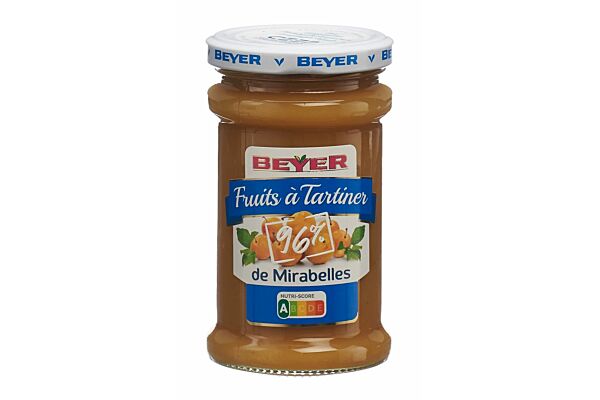 BEYER Pâte à tartiner aux mirabelles pot 245g