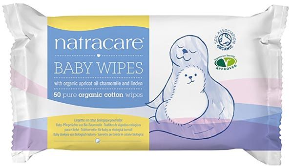 Natracare lingettes de soin pour bébé 50 pièces