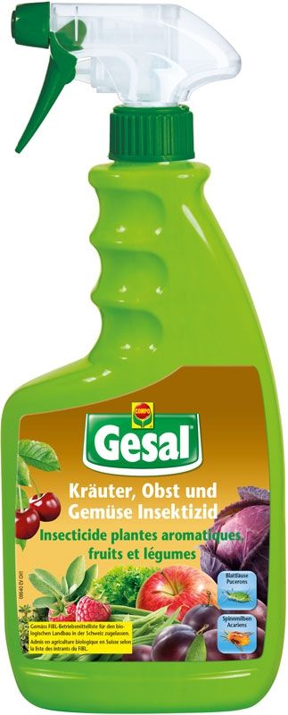 GESAL Insecticide Herbes Fruits Légumes Spray 750ml GESAL Insecticide Herbes Fruits Légumes Spray 750ml
