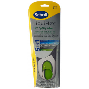 Semelle intérieure Scholl LiquidFlex L Everyday 1 paire Semelle intérieure Scholl LiquidFlex L Everyday 1 paire