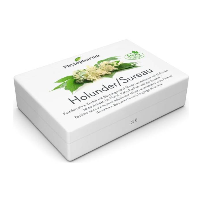 Pastilles aux fleurs de sureau Phytopharma 40 pièces