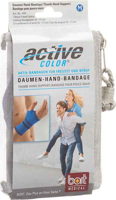 BORT ActiveColor Pouce-Main M bleu BORT ActiveColor Pouce-Main M bleu