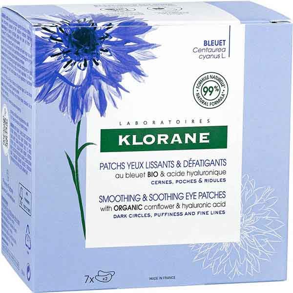 Klorane Bleuet Pad région des yeux 7 x 2 pièces Klorane Bleuet Pad région des yeux 7 x 2 pièces