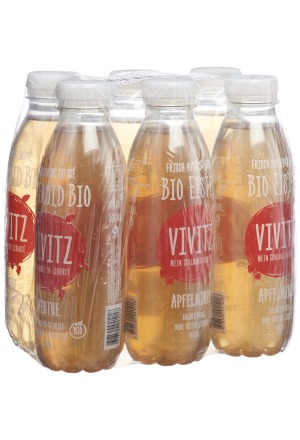 VIVITZ Thé glacé bio menthe pomme 6 x 0.5lt