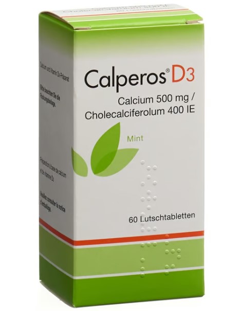 CALPEROS D3 Lutschtabletten mint Ds 60 Stück CALPEROS D3 Lutschtabletten mint Ds 60 Stück