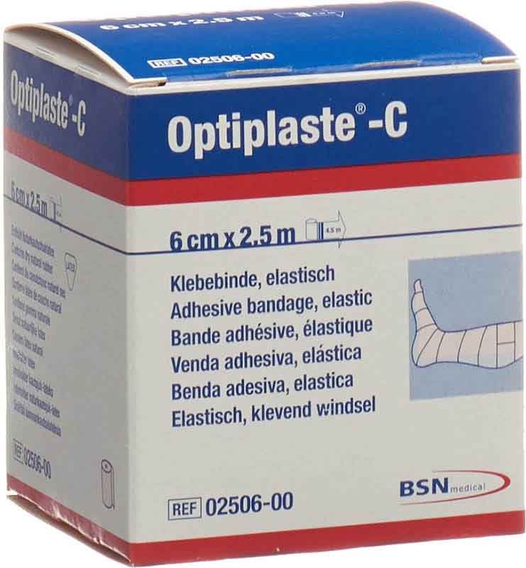 Bande de compression OPTIPLASTE-C 2.5mx6cm