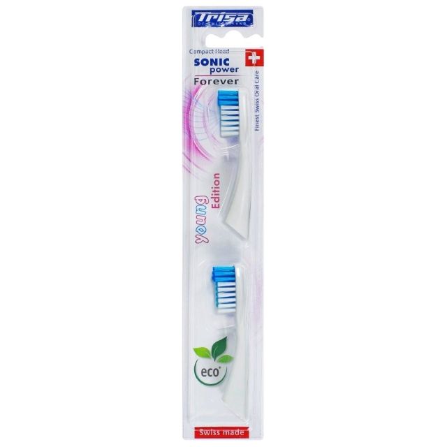 Trisa Sonicpower Set de remplacement Young Edition Trisa Sonicpower Set de remplacement Young Edition