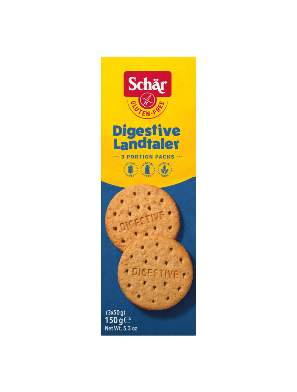 Schär Digestive Palets de campagne sans gluten 150g