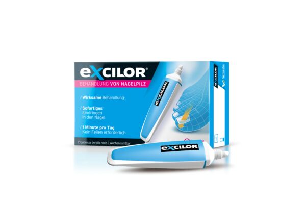 Excilor contre les mycoses des ongles stylo doseur 3.3ml Excilor contre les mycoses des ongles stylo doseur 3.3ml