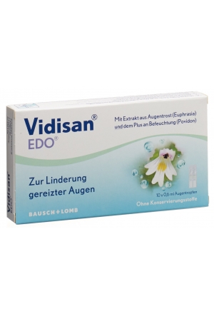Vidisan EDO Gtt Opht 10 Unidos 0.6ml Vidisan EDO Gtt Opht 10 Unidos 0.6ml