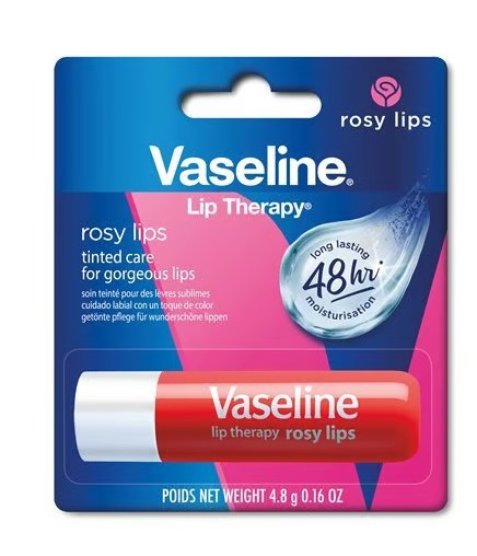 Bâton à lèvres Vaseline Rosy 2 x 4.8g