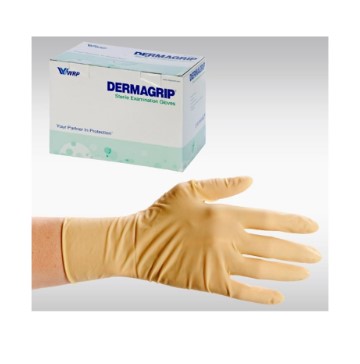 Gants DERMAGRIP Unters latex S stérile 50 paires