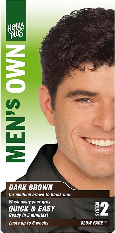 HENNA PLUS Mens Own Syst2 marron foncé