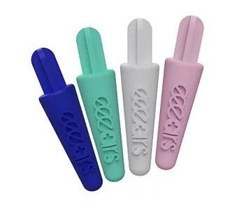 eeears Nettoyeur d'oreilles réutilisable silicone vert