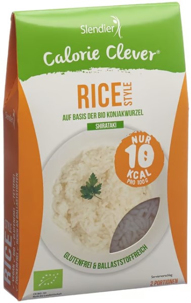 SLENDIER Riz Konjak Style Bio 400g