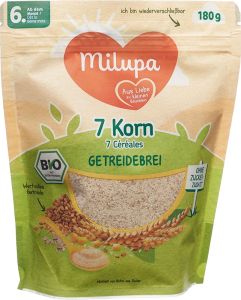 Milupa Bio 7 céréales après 6 mois 180g