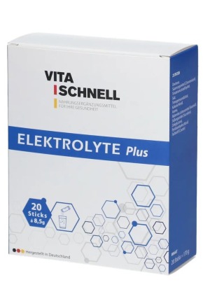 VITA SCHNELL Electrolytes Plus Btl 20 pièces VITA SCHNELL Electrolytes Plus Btl 20 pièces