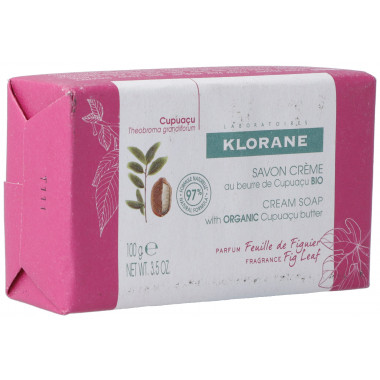 Klorane Savon-crème Feuille de figuier 100g