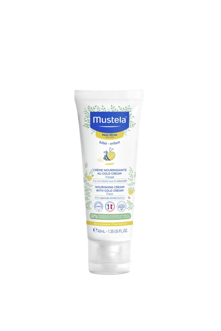 Mustela crème visage avec cold cream peau sèche 40ml