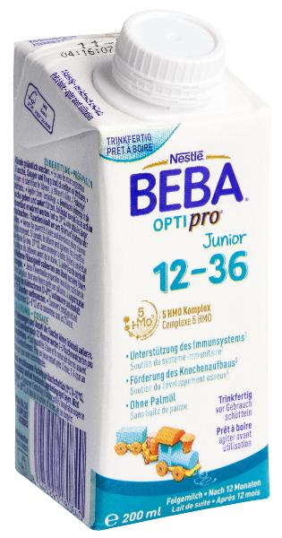 BEBA Optipro 12-36 liquide Tetra 200ml BEBA Optipro 12-36 liquide Tetra 200ml