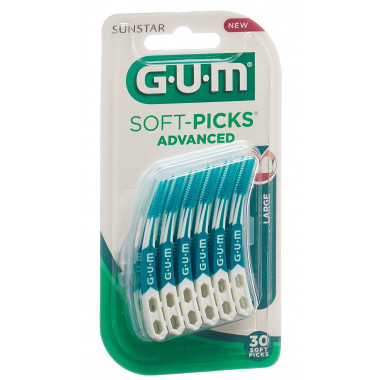 GUM Soft-Picks Pro Large 30 pièces