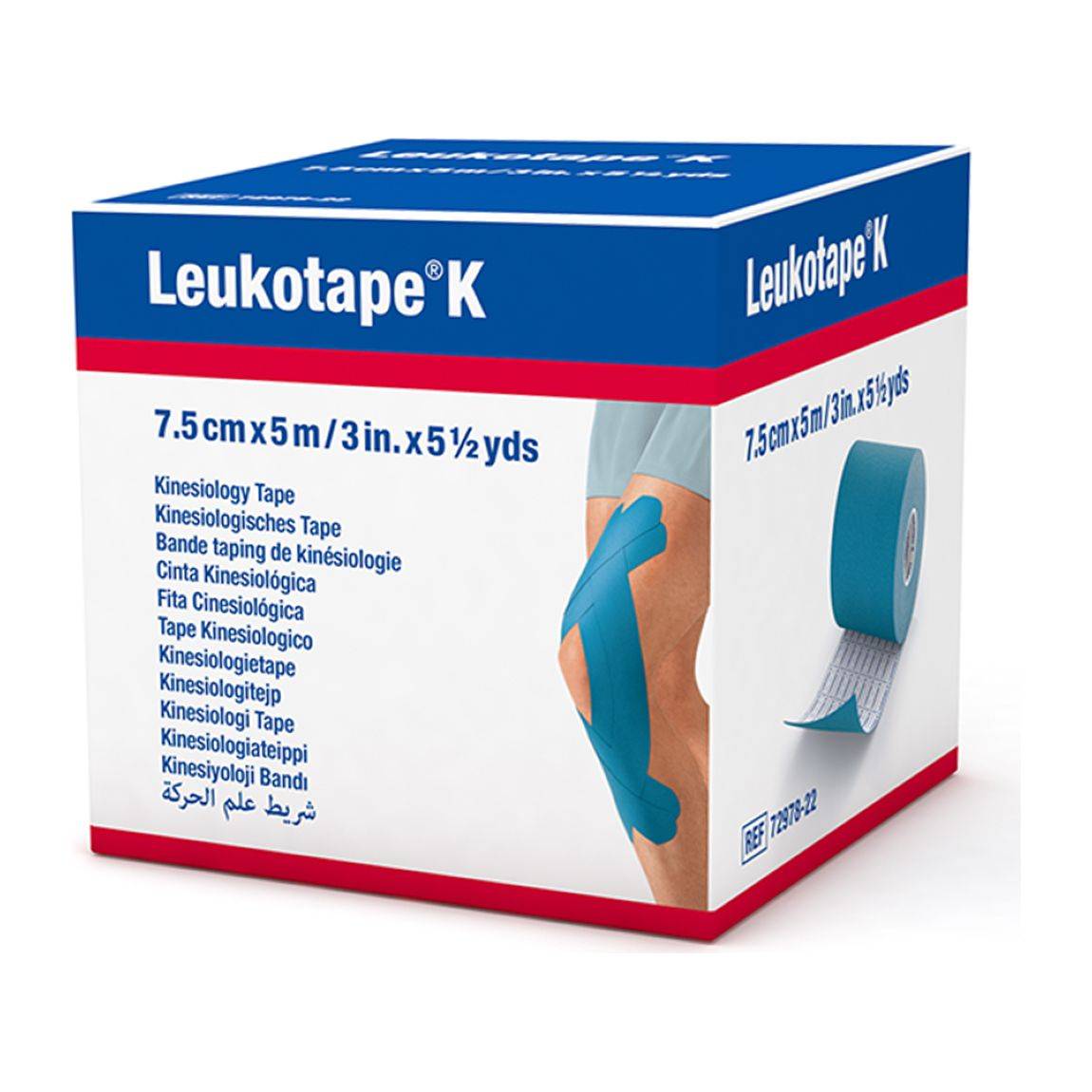 Leukotape® K Kinesiologisches Tape 5mx7.5cm bleu Leukotape® K Kinesiologisches Tape 5mx7.5cm bleu