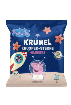 KR?MEL Etoiles croustillantes à la framboise Peppa Pig 20 g