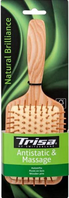 Brosse à cheveux Trisa Natural Brilliance Paddle