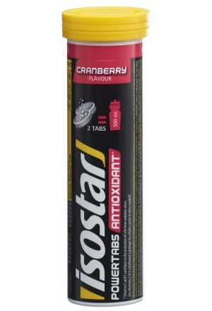 Isostar Power Tabs comprimés effervescents Cranberry 10 pièces Isostar Power Tabs comprimés effervescents Cranberry 10 pièces