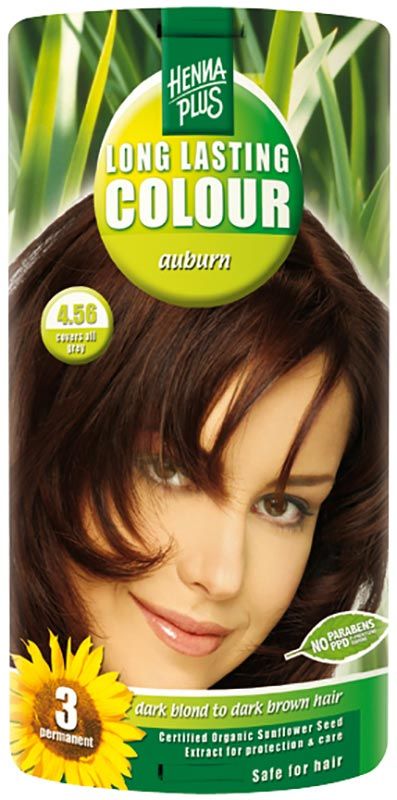 HENNA PLUS Long Last Colour 4.56 châtaigne