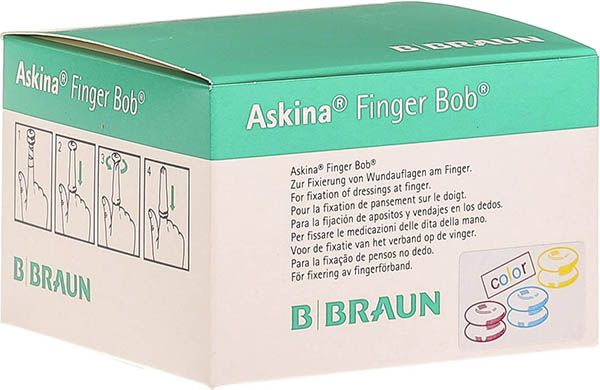 ASKINA Finger Bob 180mm coloré 72 pièces