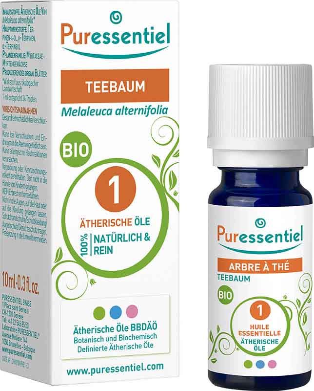 Puressentiel Tea Tree / Huile essentielle d'arbre à thé bio Fl 10ml Puressentiel Tea Tree / Huile essentielle d'arbre à thé bio Fl 10ml
