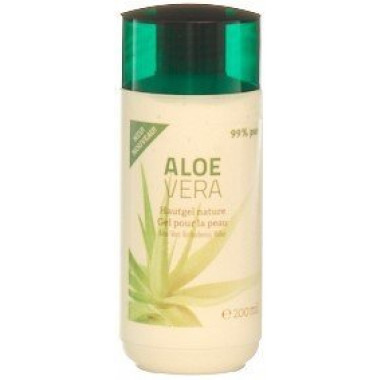 Gel pour la peau à l'aloe vera 99% pur nature 200ml