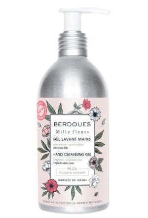 Gel nettoyant pour les mains BERDOUES MILLE FLEUR 250ml