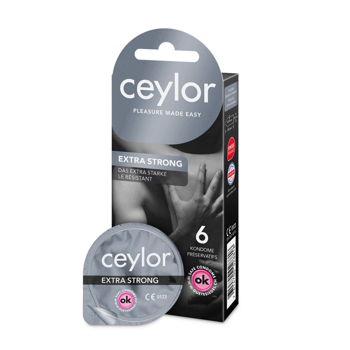 ceylor® Préservatif Extra Strong 6 pièces ceylor® Préservatif Extra Strong 6 pièces