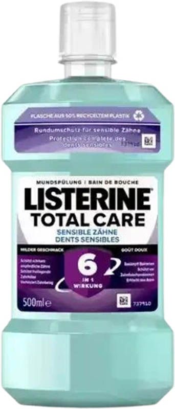 Listerine Total Care Sensitive Fl 500ml