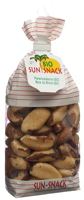 BIO SUN SNACK Graines de paranunus bio Btl 250g