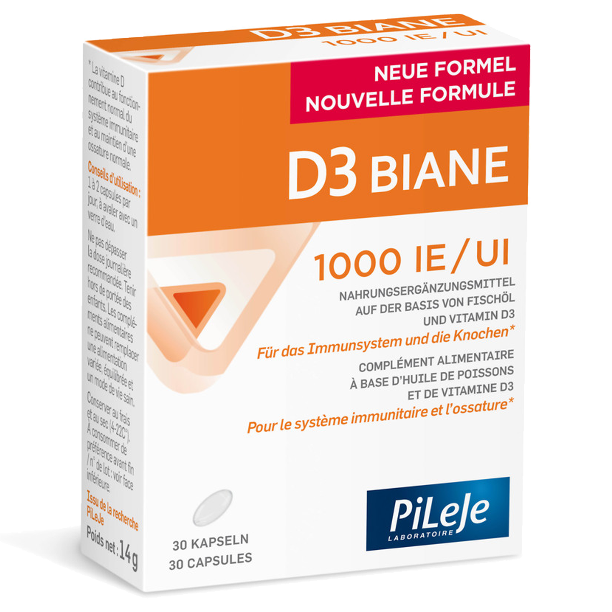 D3 BIANE comprimés 1000 IE 30 pièces