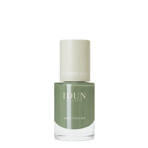 Vernis à ongles minéral IDUN Jade Khaki Green 11 ml