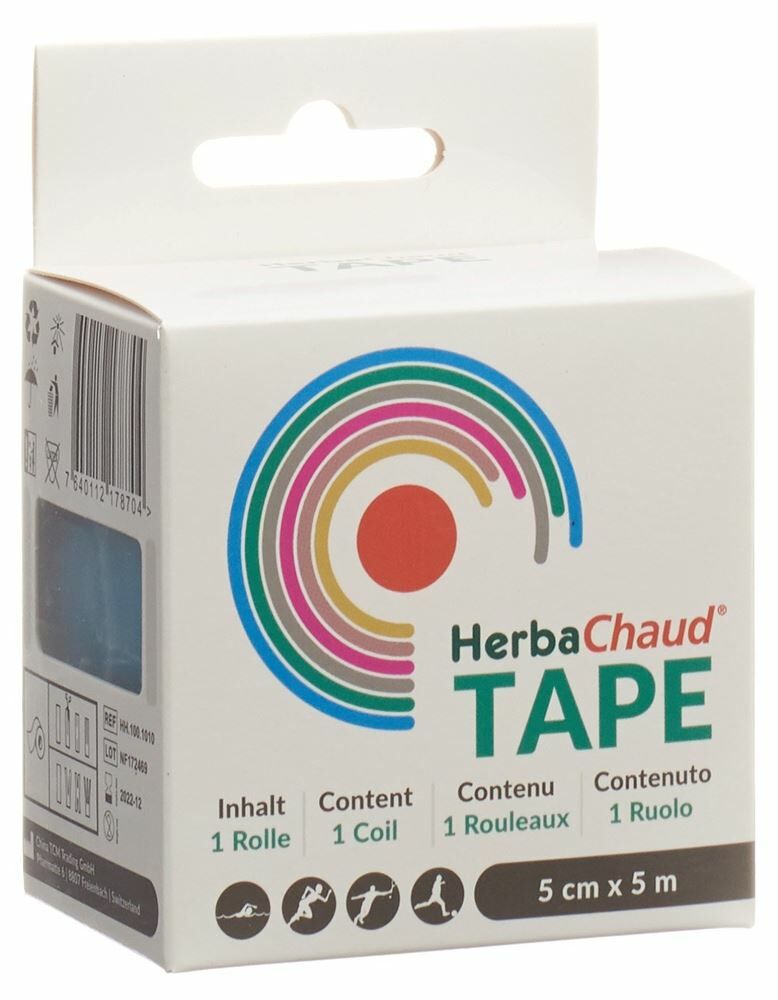 HerbaChaud® Tape 5cmx5m bleu