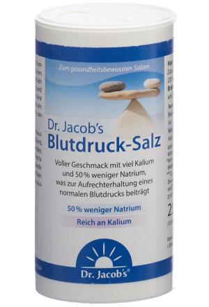 Sel pour tension artérielle Ds du Dr Jacob's 250g Sel pour tension artérielle Ds du Dr Jacob's 250g