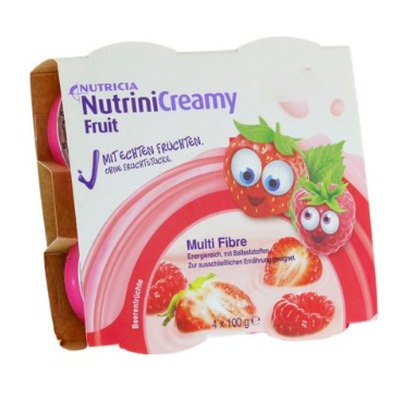 NUTRINI Creamy Fruit Fruits rouges 4 x 100g